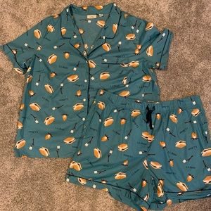 L.L. Bean, size 1x, s’mores pajama set